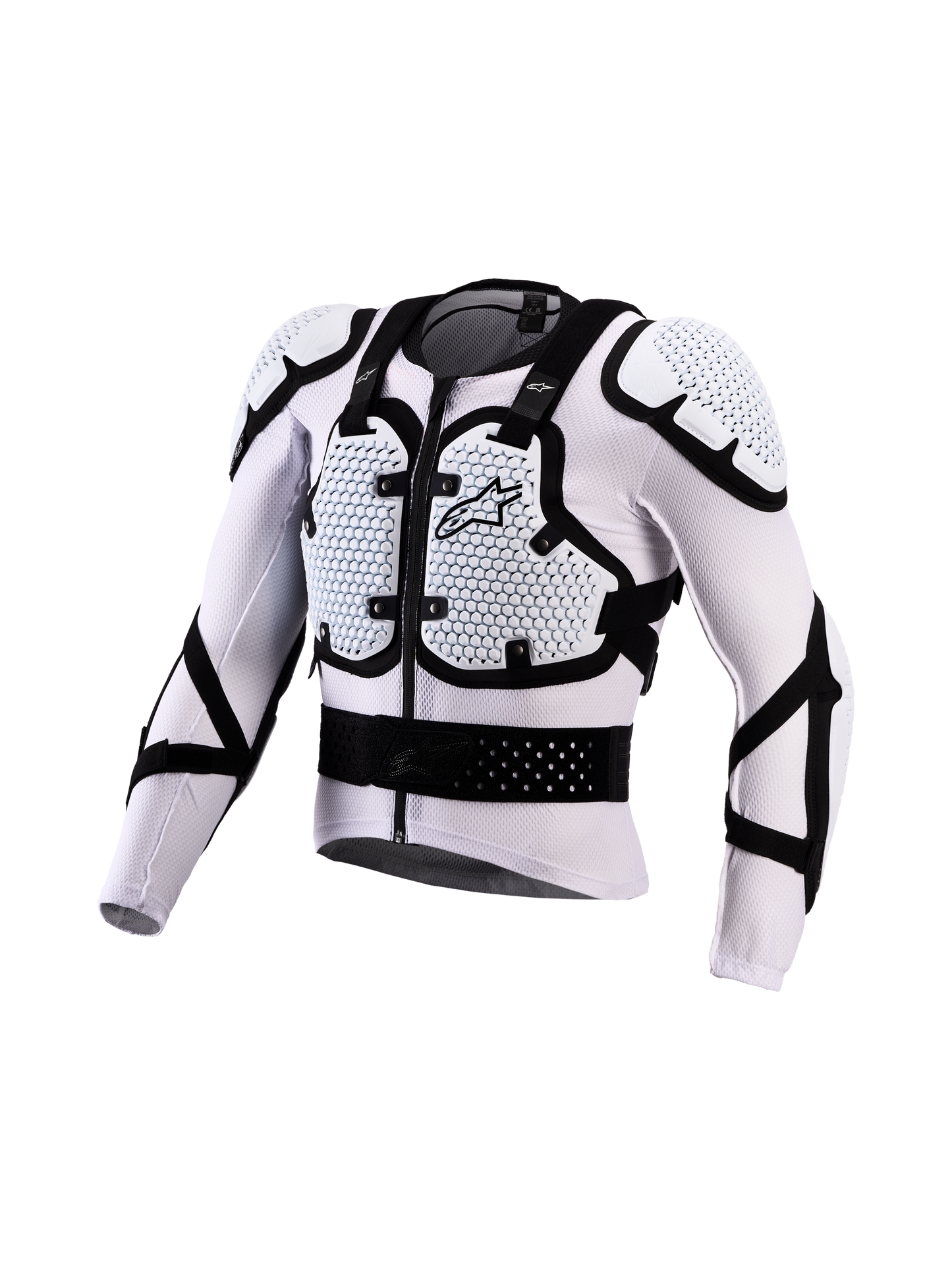 Bionic Action V3 Prtctn Jacket Wht/Blk Lg