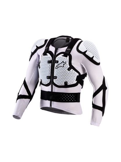 Bionic Action V3 Prtctn Jacket Wht/Blk Sm