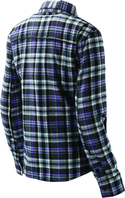 Kuryakyn Leather By River Road Cameo Flannel Moto Shirt Womens - Small