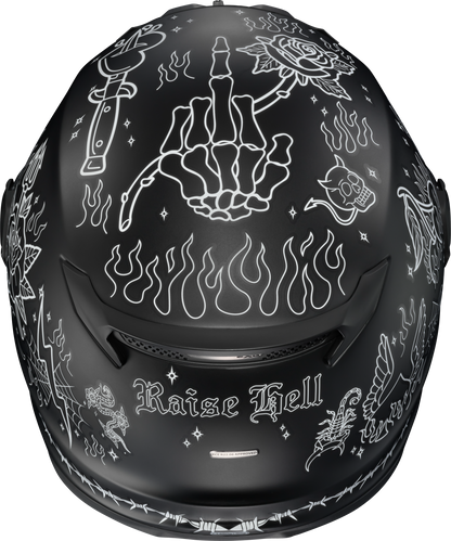 Covert Fx Full Face Helmet The Litas 2 Black 2x