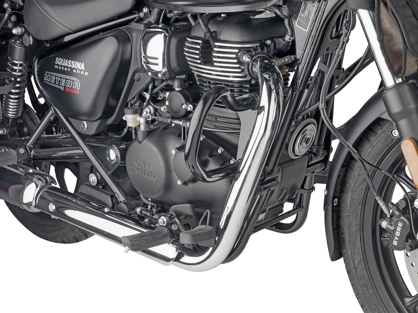 Engine Guards Black Roy Enf