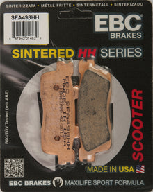 Brake Pads Sfa498hh Double H Sintered