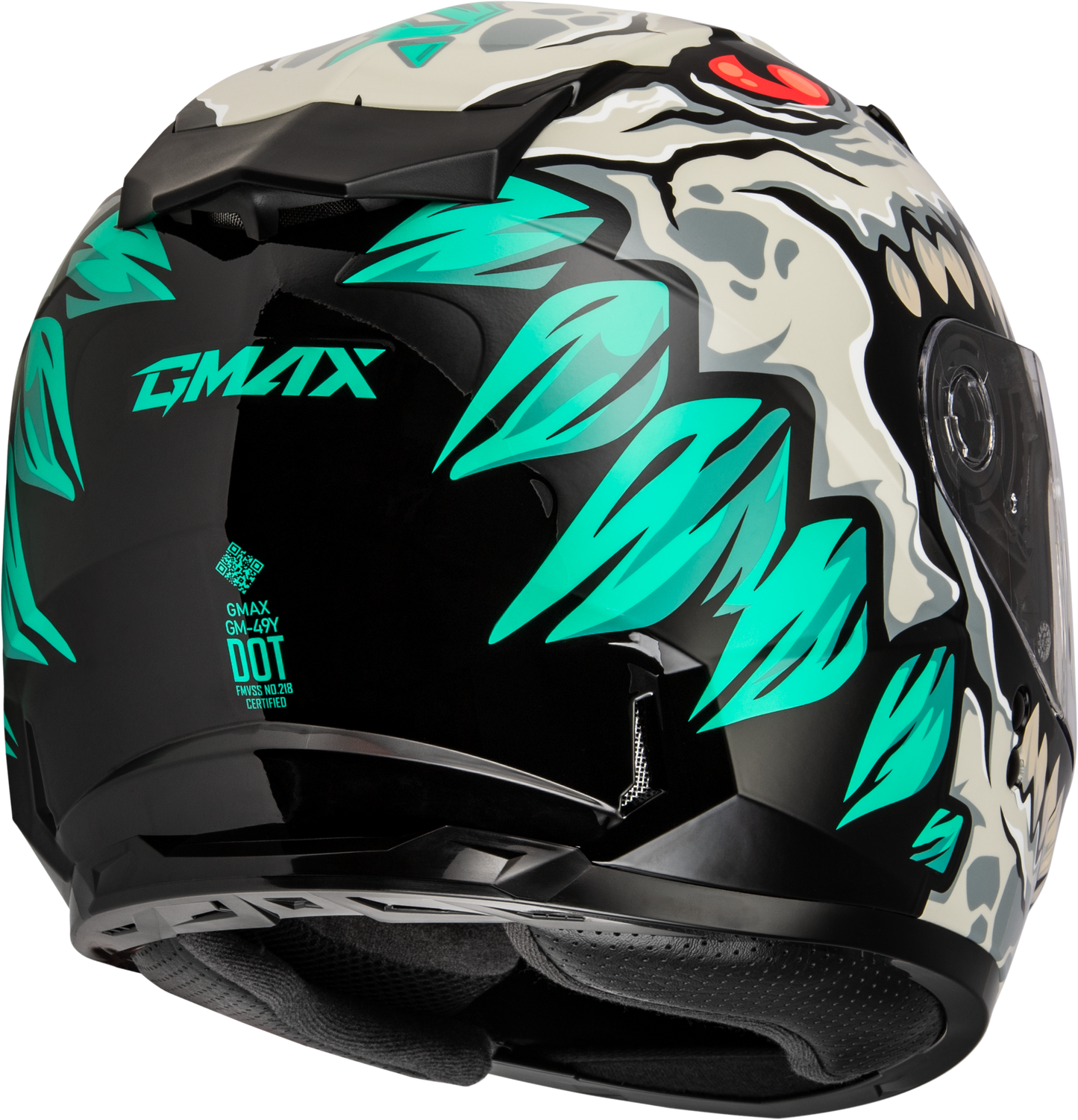 Youth Gm 49y Drax Snow Helmet Silver Yl