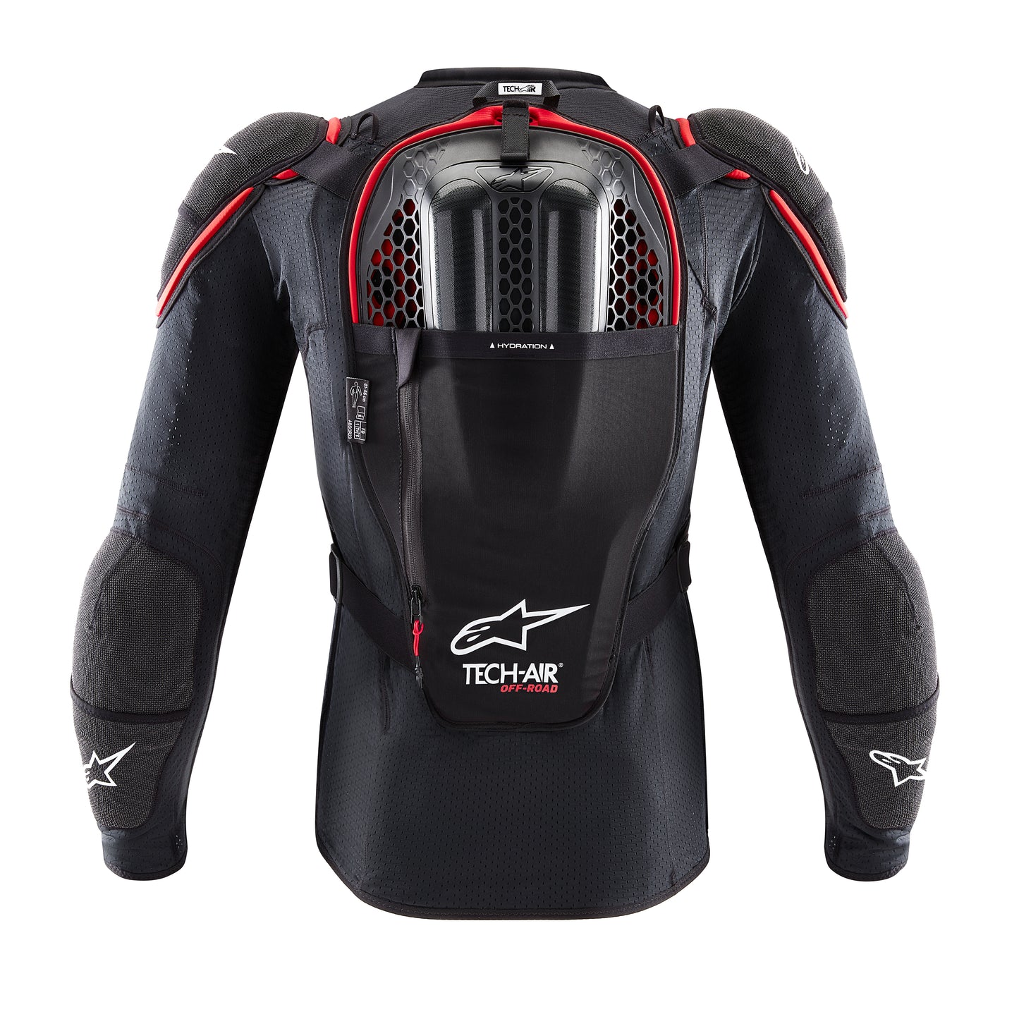 Tech Air Off Road System Black/Red Xl
