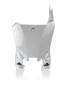 Raptor Front Number Plate White Hon
