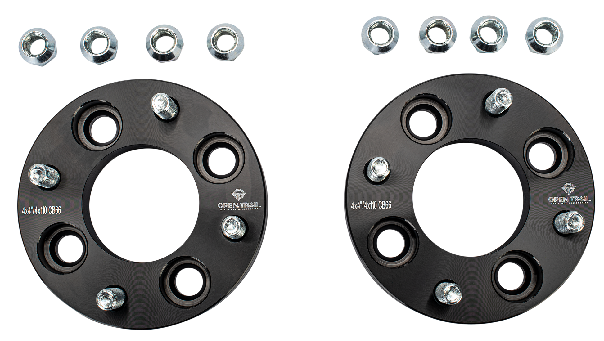 Wheel Spacer Adapter 1" 4/4 To 4/110 12mm X 1.5mm