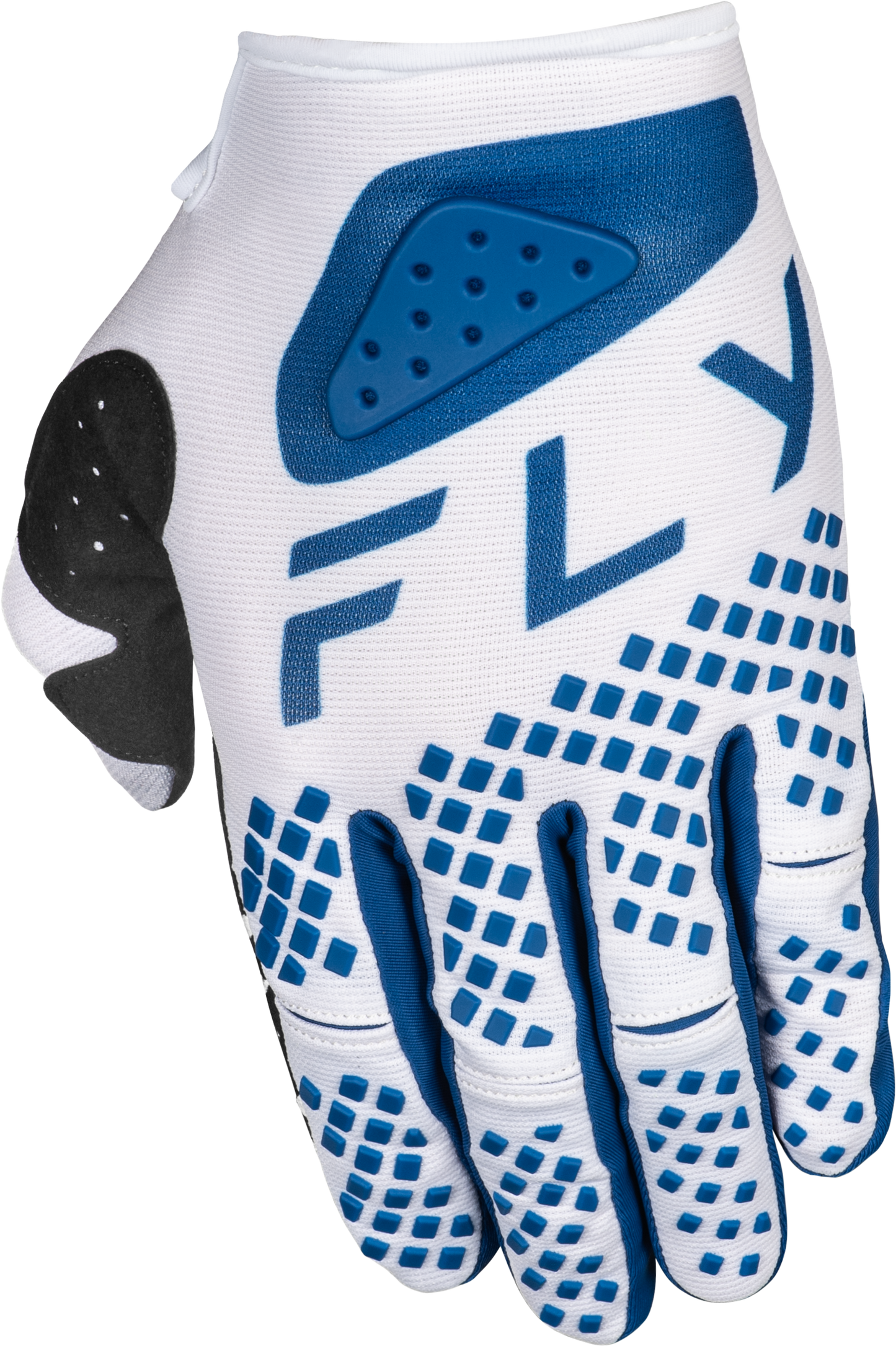 Kinetic Center Gloves White/Navy 2x