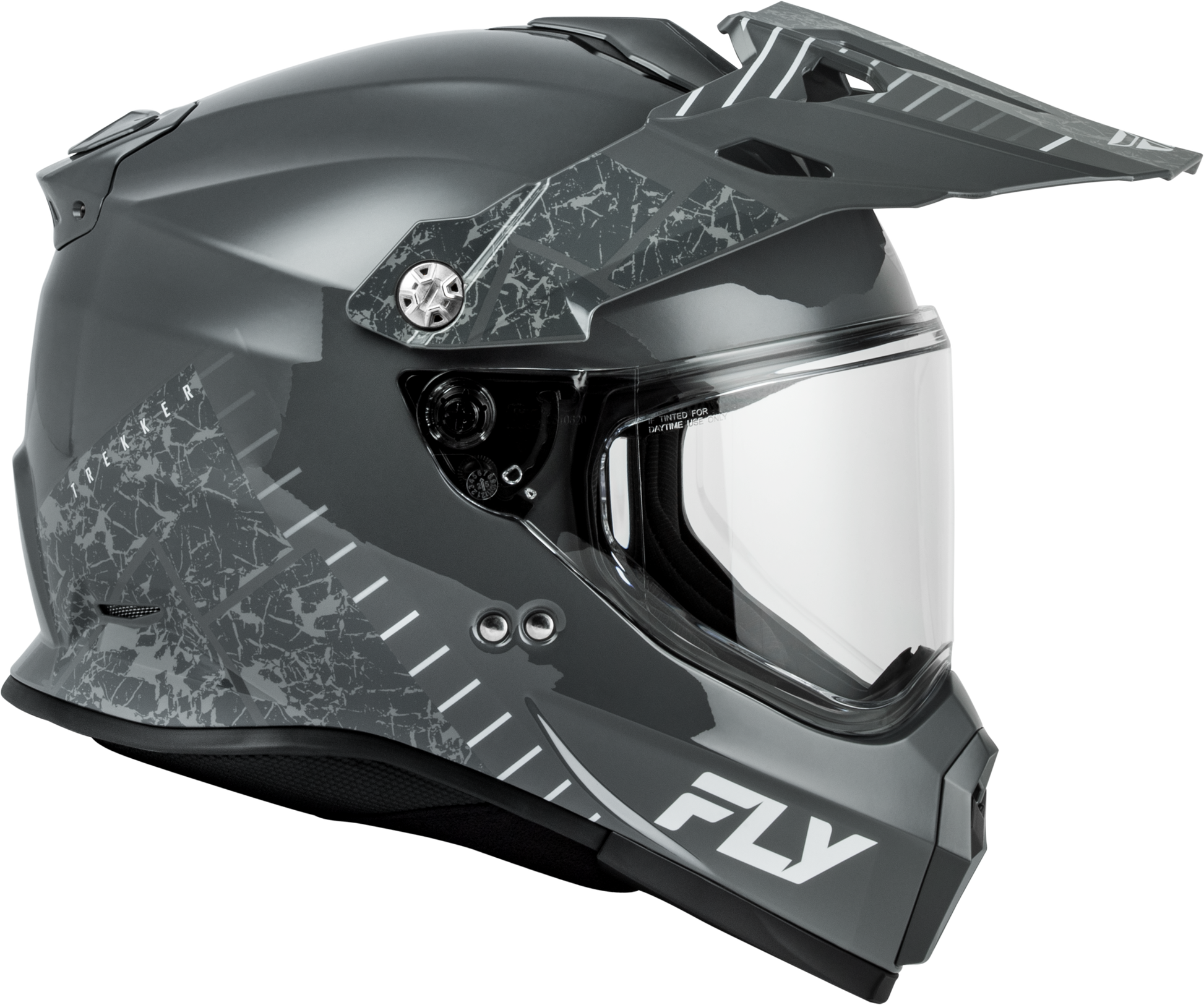 Fly Trekker Granite Helmet Grey/Grey Xs