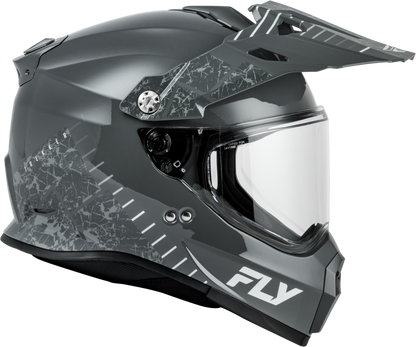 Fly Trekker Granite Helmet Grey/Grey Md