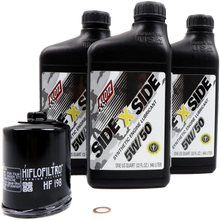 Sidexside Oil Change Kit 5w50 /W Oil Filter Pol