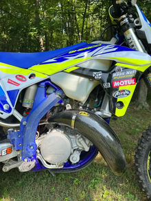 Pipe  Guard  Carbon  Fiber Sherco