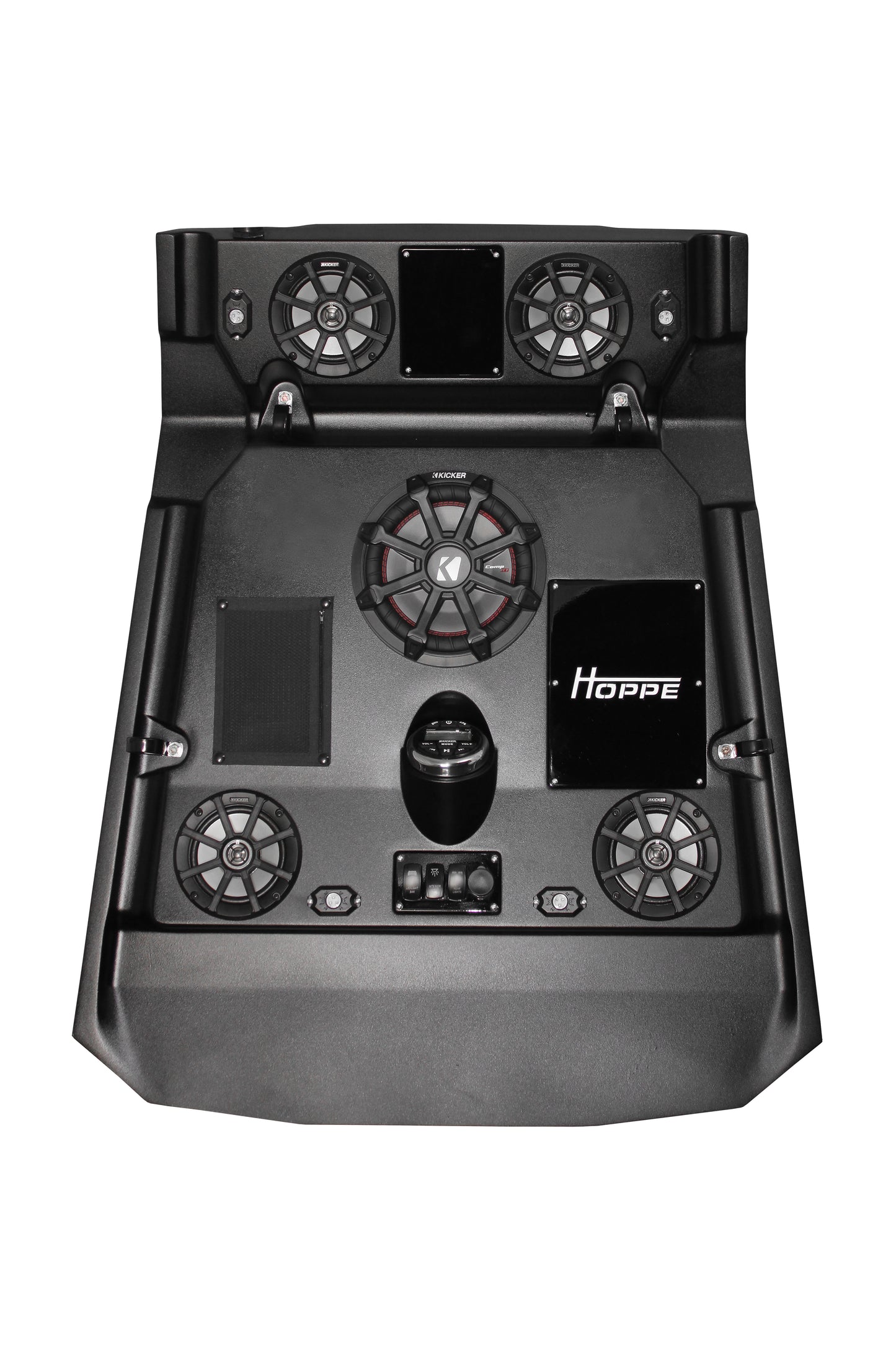 Stereo Top 4 Speakers W/Sub Rzr 900 1000 Xp