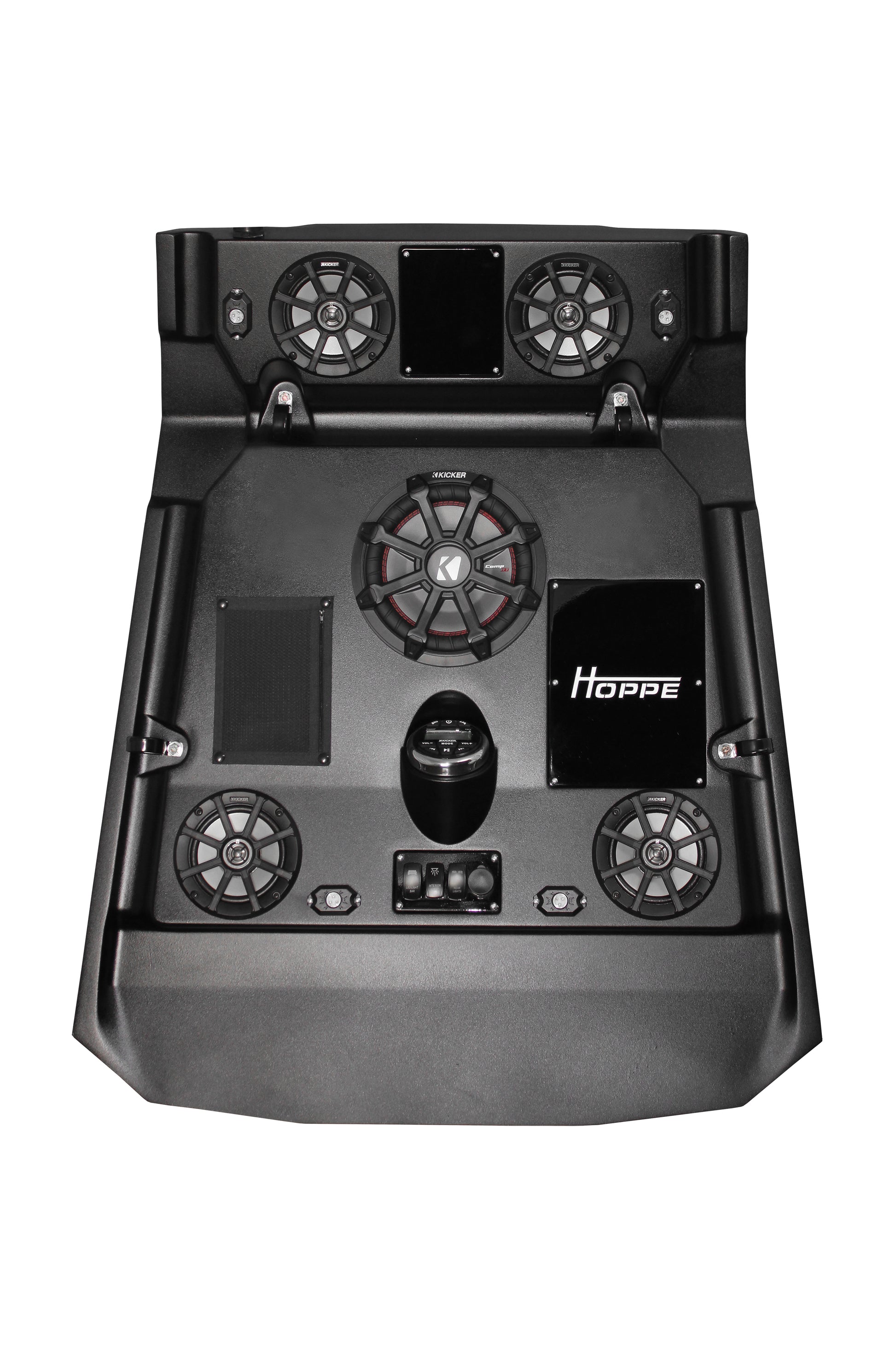 Stereo Top 4 Speakers W/Sub Rzr 900 1000 Xp