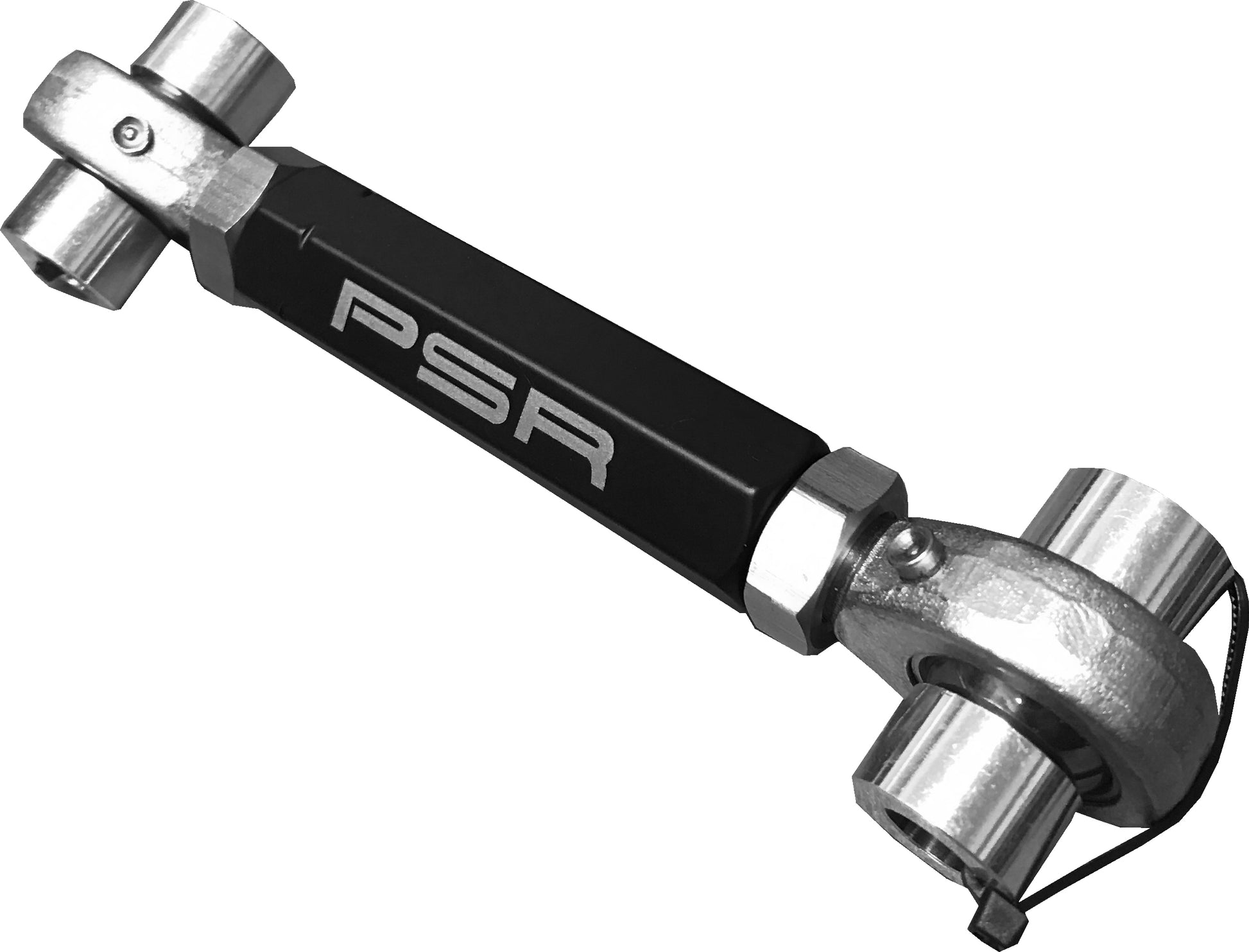 Lowering Link Stk   4" Drop Black Kaw