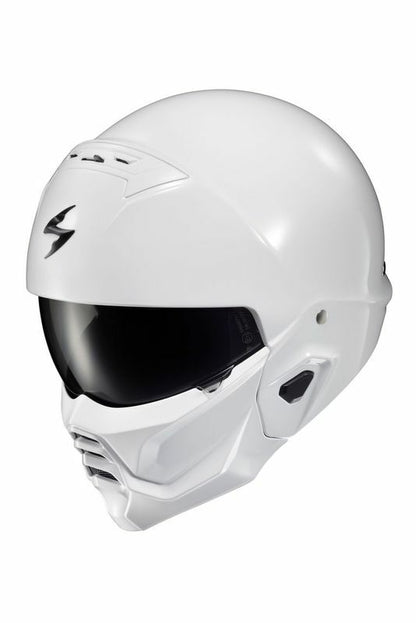 Covert 2 Open Face Helmet Gloss White  Md