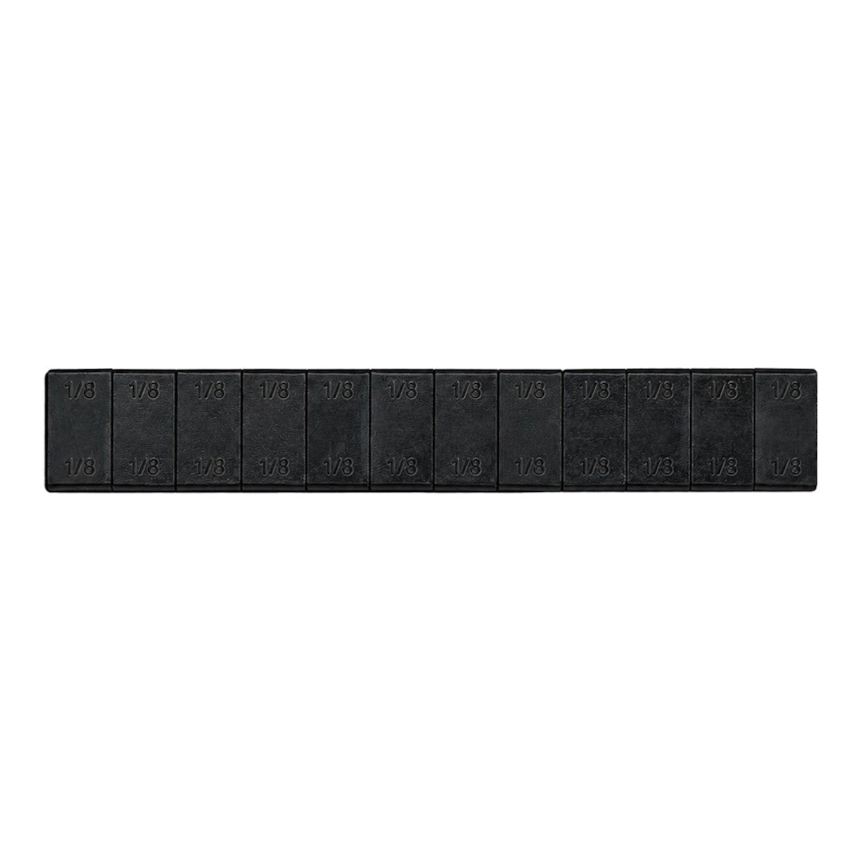 Wheel Weights 1/8 Oz Black 10 Pcs/48 Strips/Box