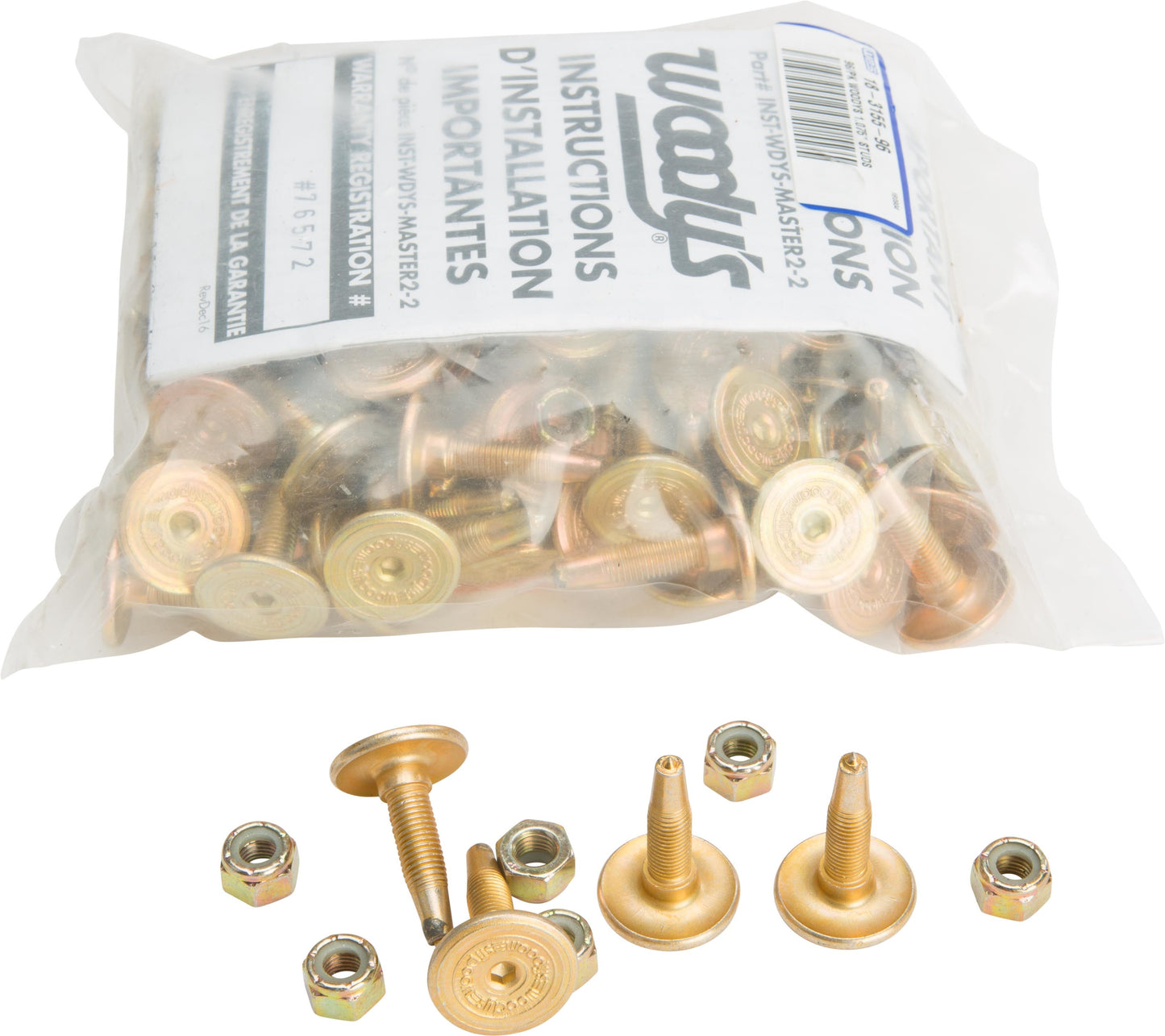 Gold Digger Carbide Traction Master Stud 1.075" 96/Pk
