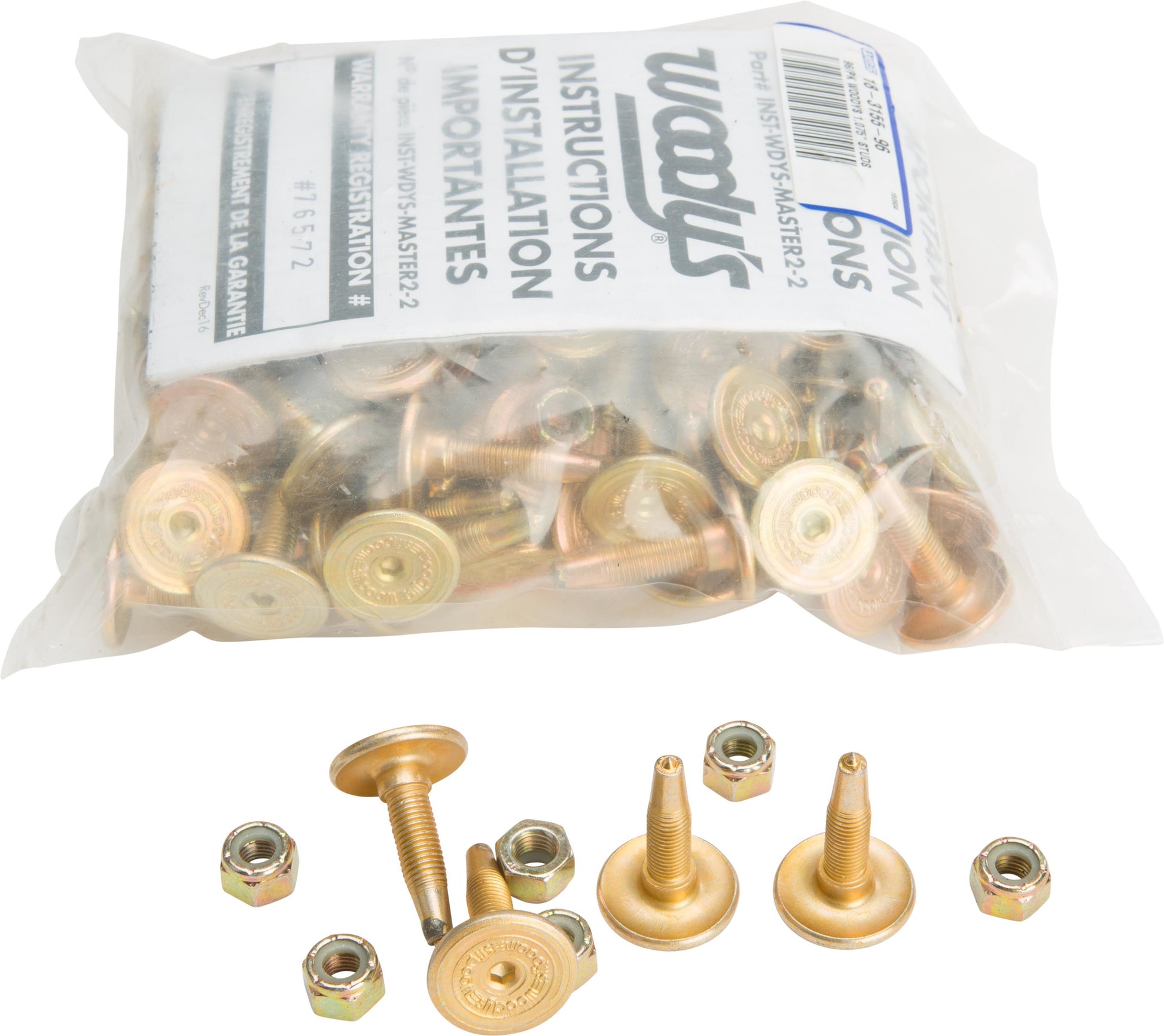 Gold Digger Carbide Traction Master Stud 1.075" 96/Pk