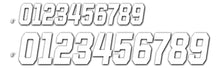 #2 White 4 Race Series 3/Pk