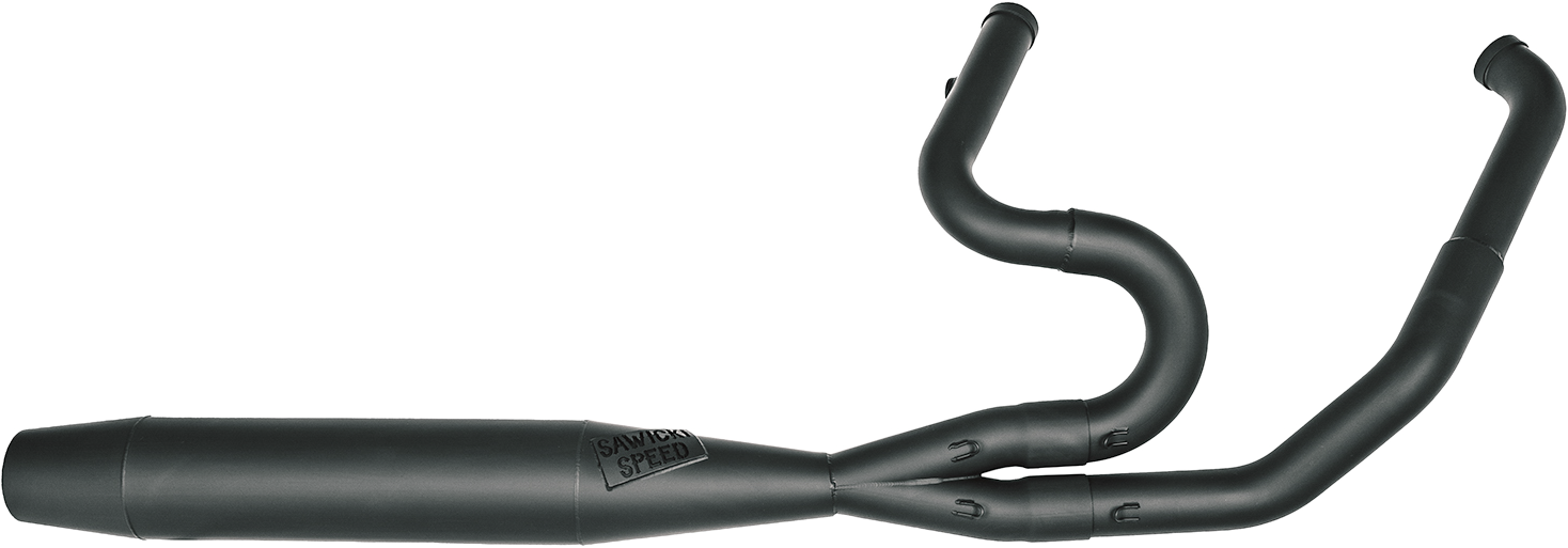 2in1 Tc Flt Full Length Pipe Black