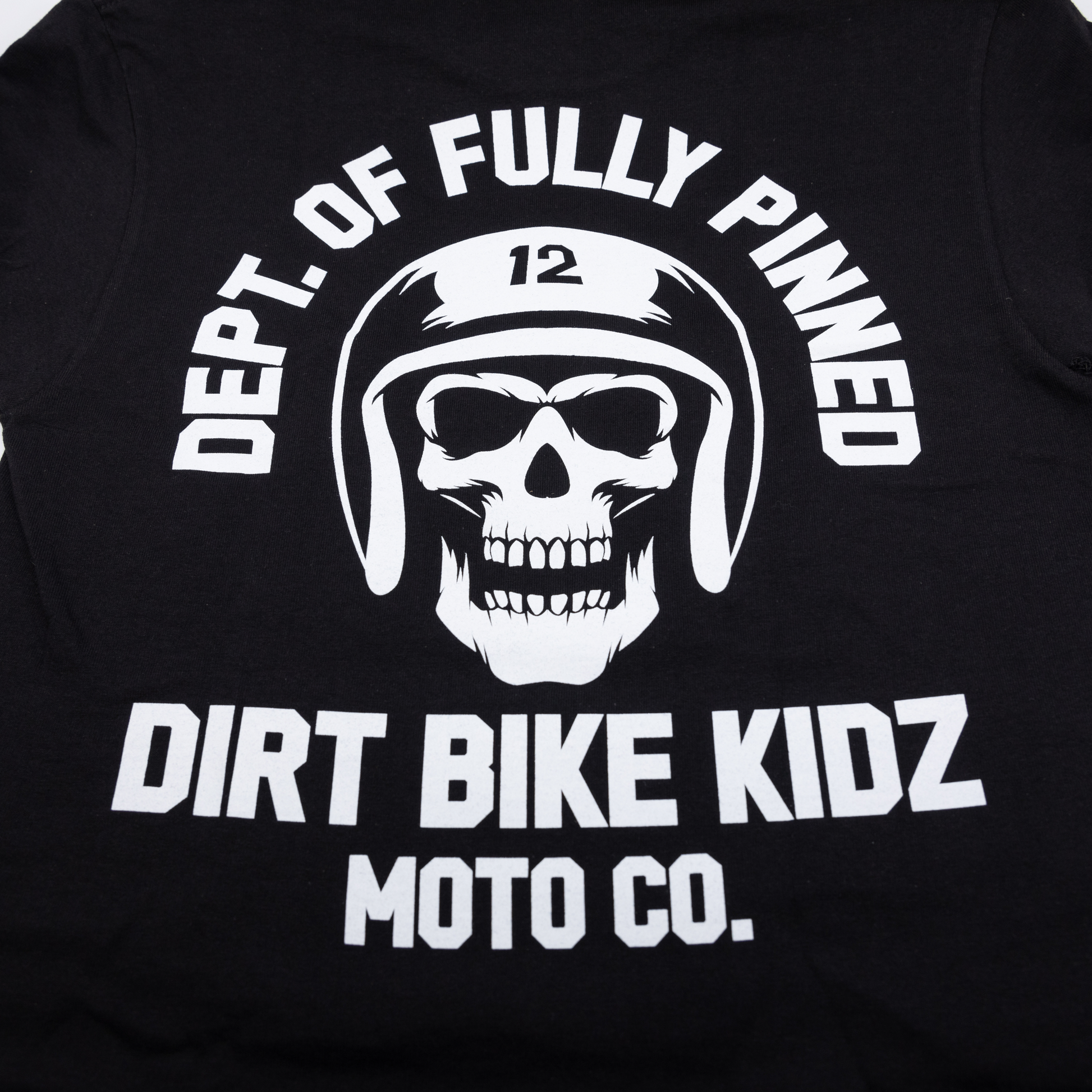 Fully Pinned Youth Tee Black Ys