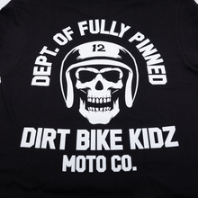 Fully Pinned Youth Tee Black Ys