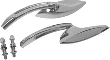 Mirrors Chrome Eliptical Chrome