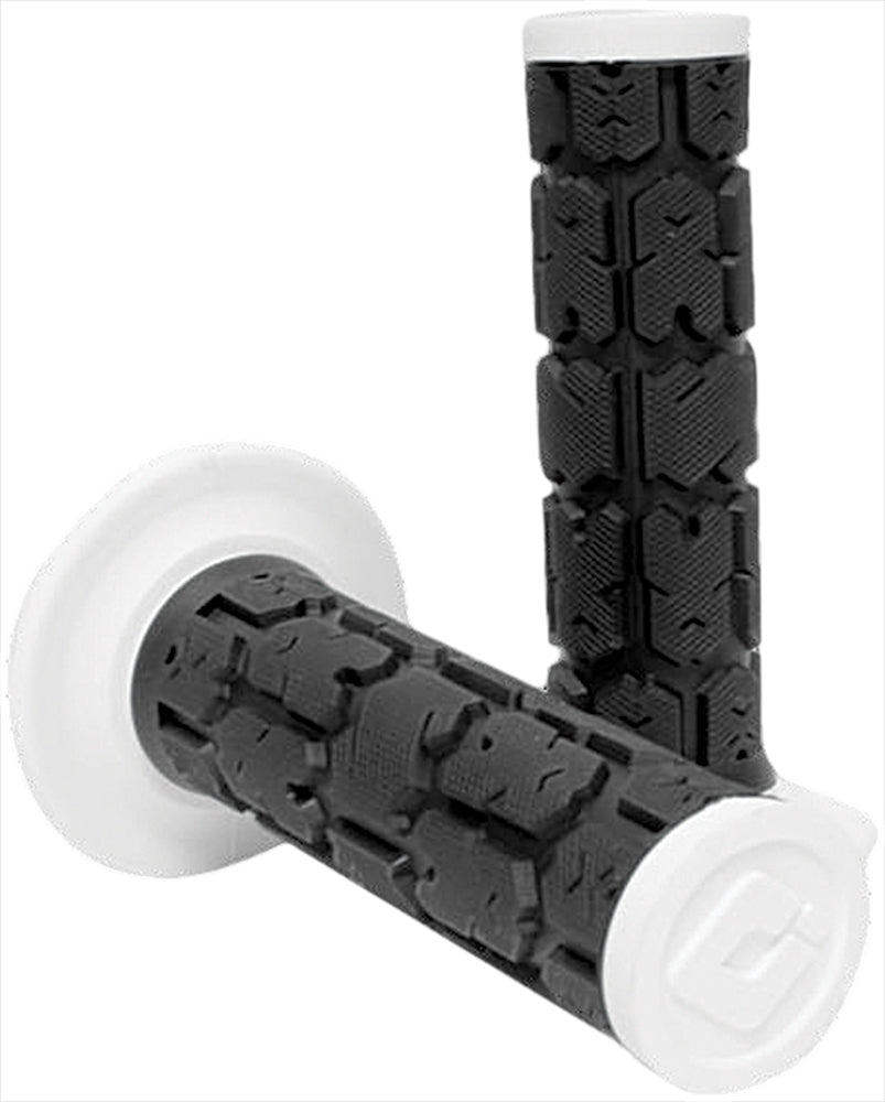 Rogue Motocross Grips Black/White