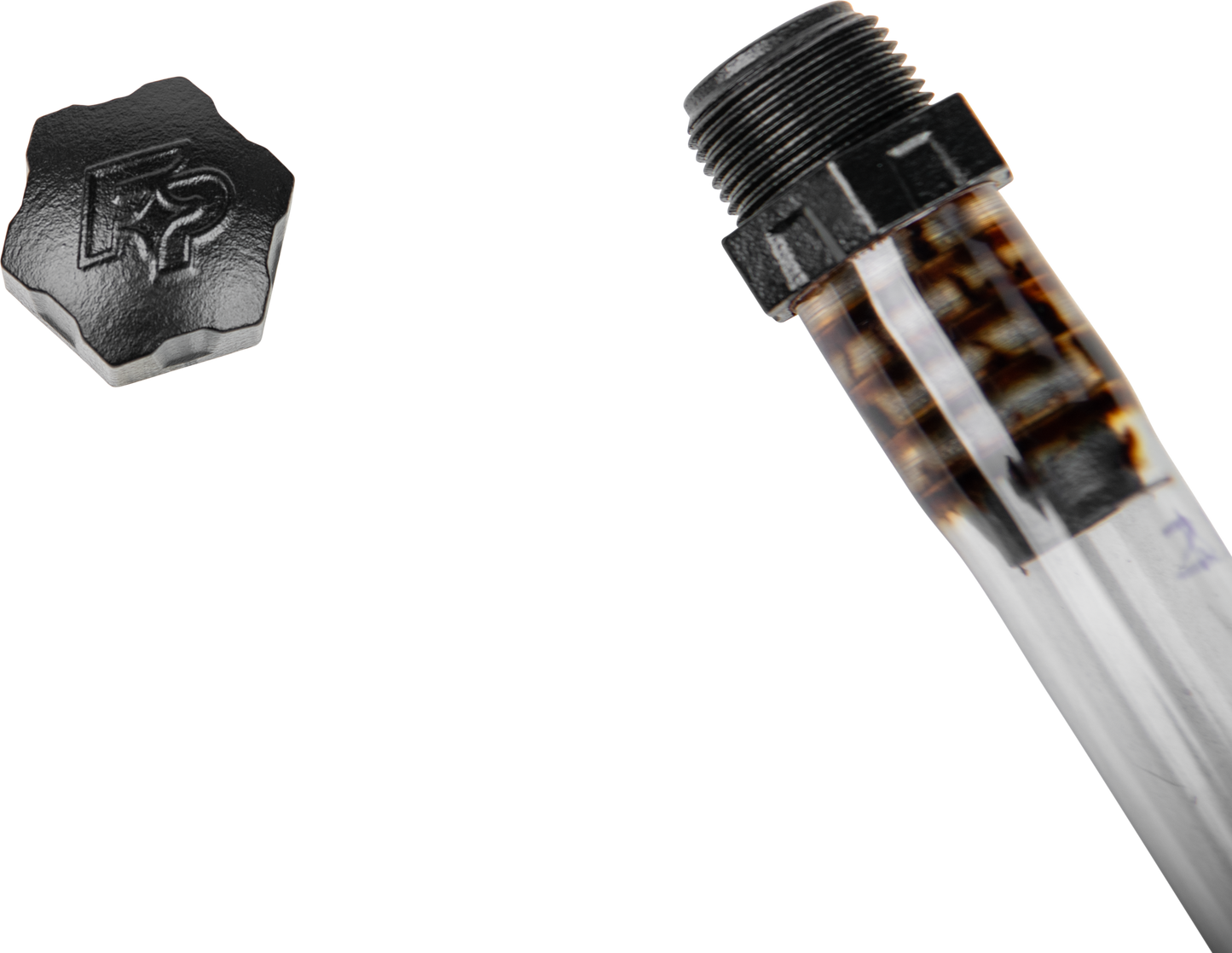 Filler Hose Screw Cap Black