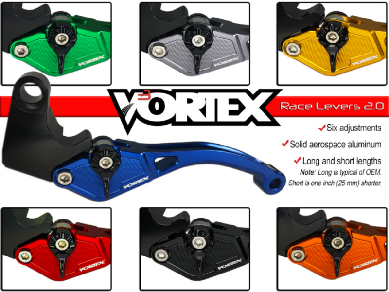 Vortex Racing H-L204 Y688H Clutch Lever Long- Black