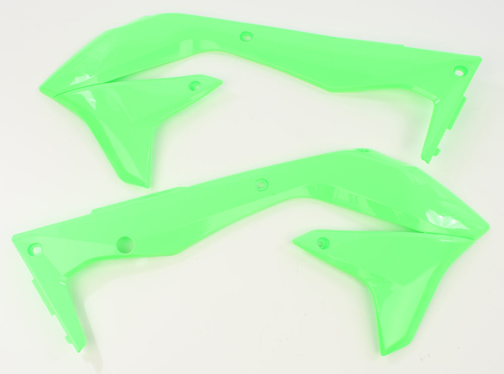 Radiator Shrouds Fluorescent Green