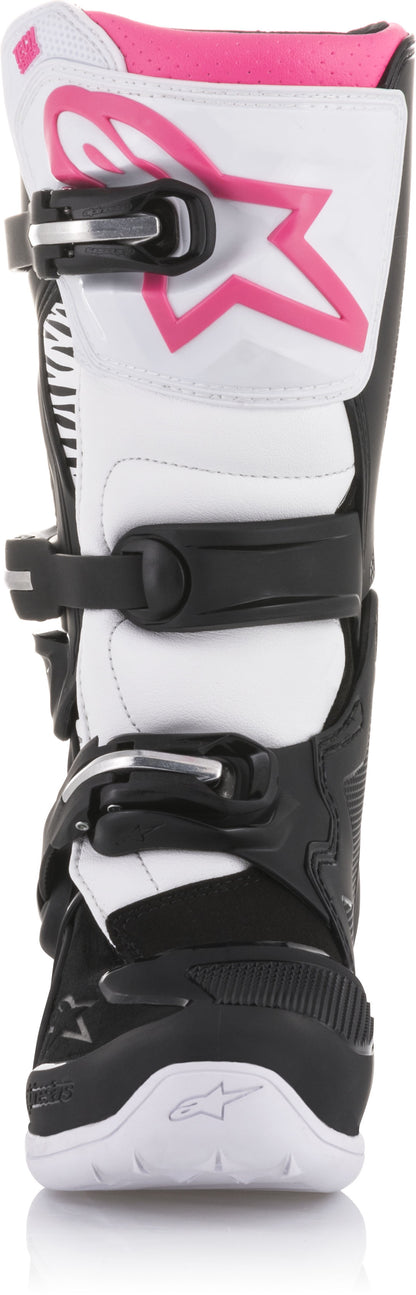 Tech 3 Stella Boots Black/White/Pink Sz 06