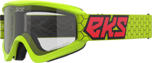 Flat Out Clear Goggle Flo Ylw/Black/Fire Red Clear