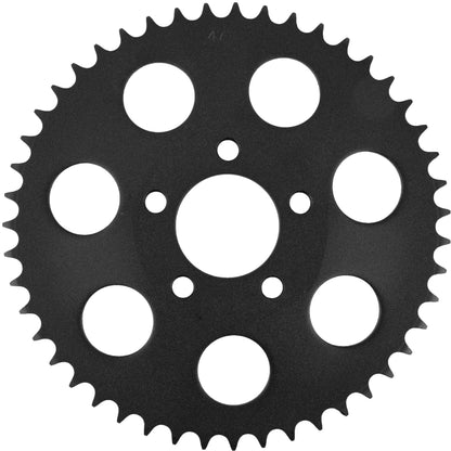 Textured Black Rr Sprocket Dished 47t 00 13 Big Twin