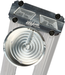 H/D Billet Speedo Mount Raw Req Hofmann Risers