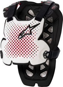 A 1 Chest Protector White/Black/Red Xl/2x