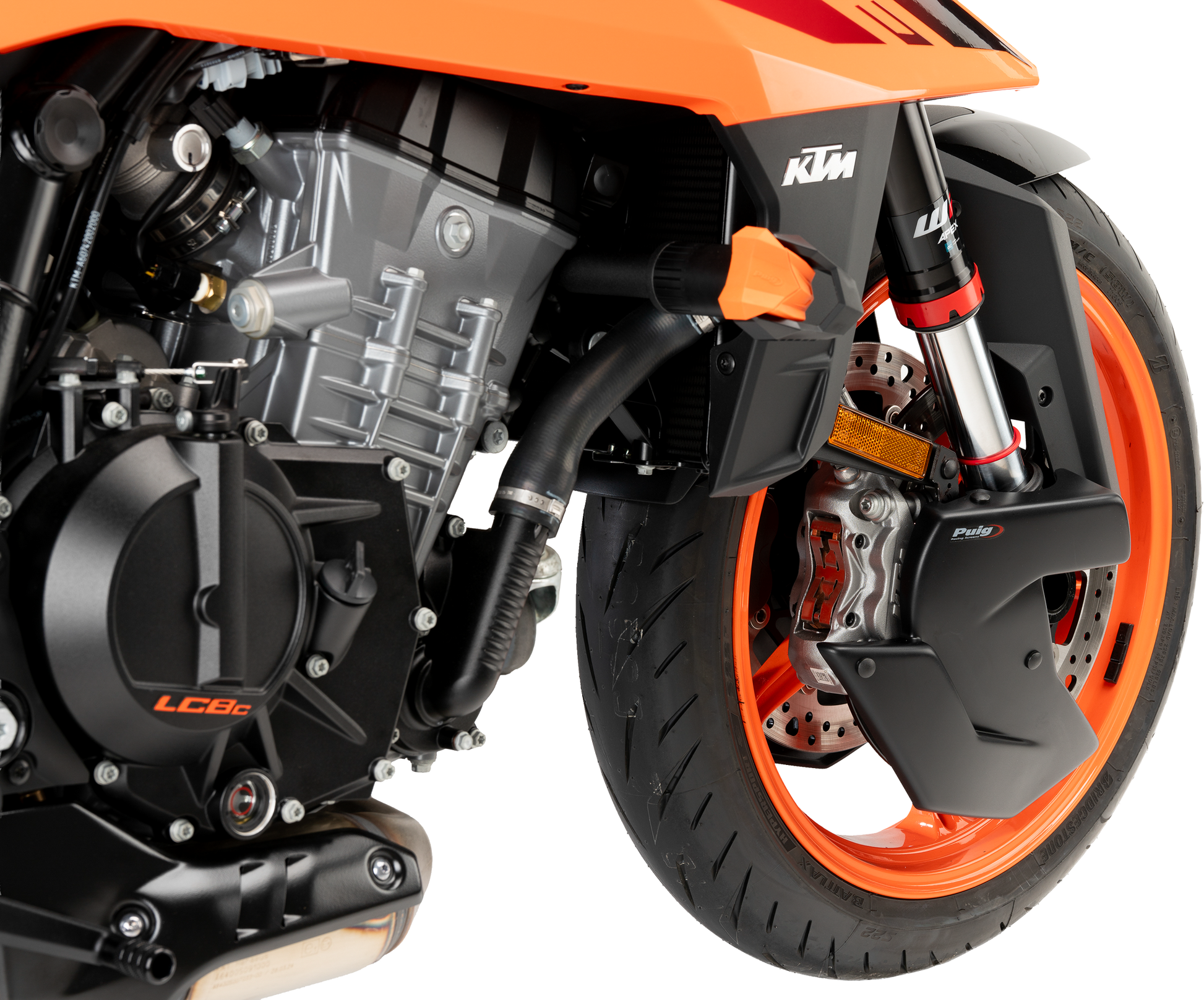 Brake Cooler Matte Black Ktm
