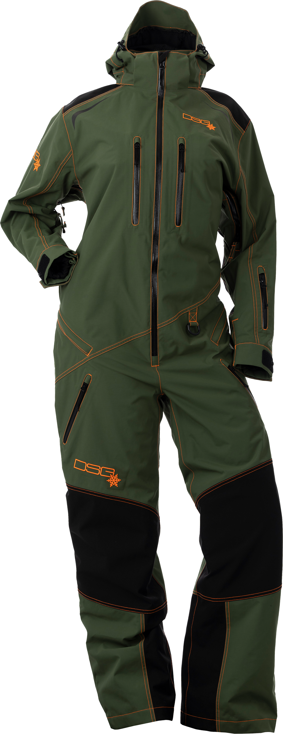 Spectrum 2.0 Monosuit Black/Forest Green 2x