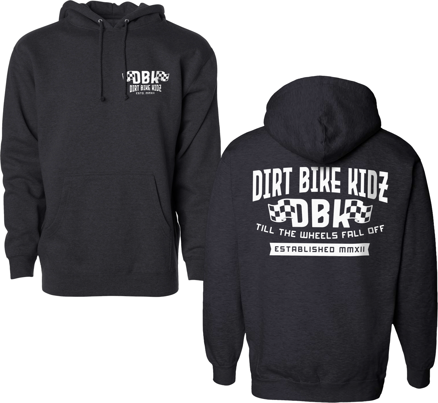 Till The End Hoodie Charcoal Xl