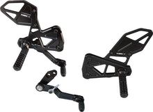 Rear Set Complete Blk Suz