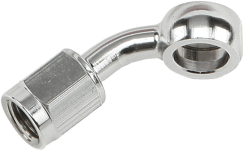 Rear Brake Adapter 45 Degree Chrome