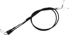 Black Vinyl Throttle Push Pull Cable Set