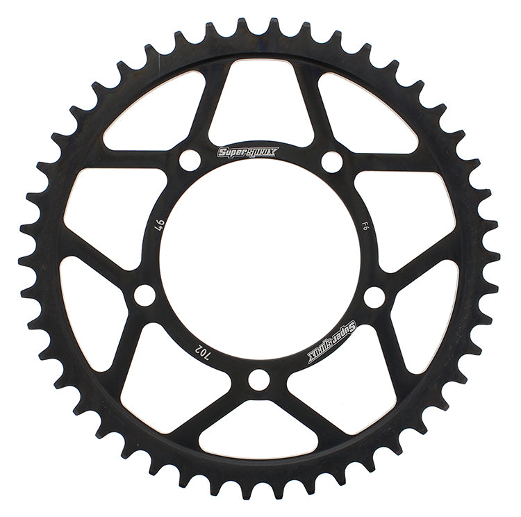 Rear Sprocket Steel 46t 525 Blk Apr