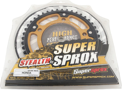 Rear Stealth Sprocket Alu/Stl 43t 530 Gld Hon