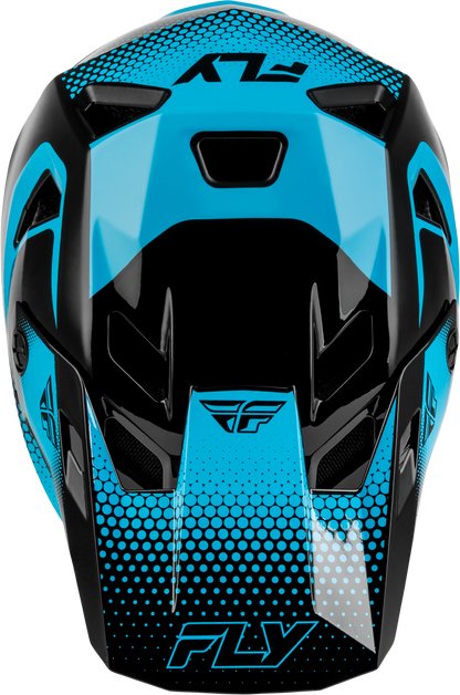 Yth Rayce Sonar Bicycle Hlmt Black/Electric Blue Yl