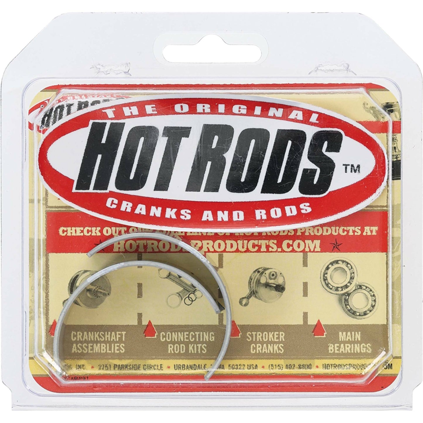Plain Bearing Conn Rod White