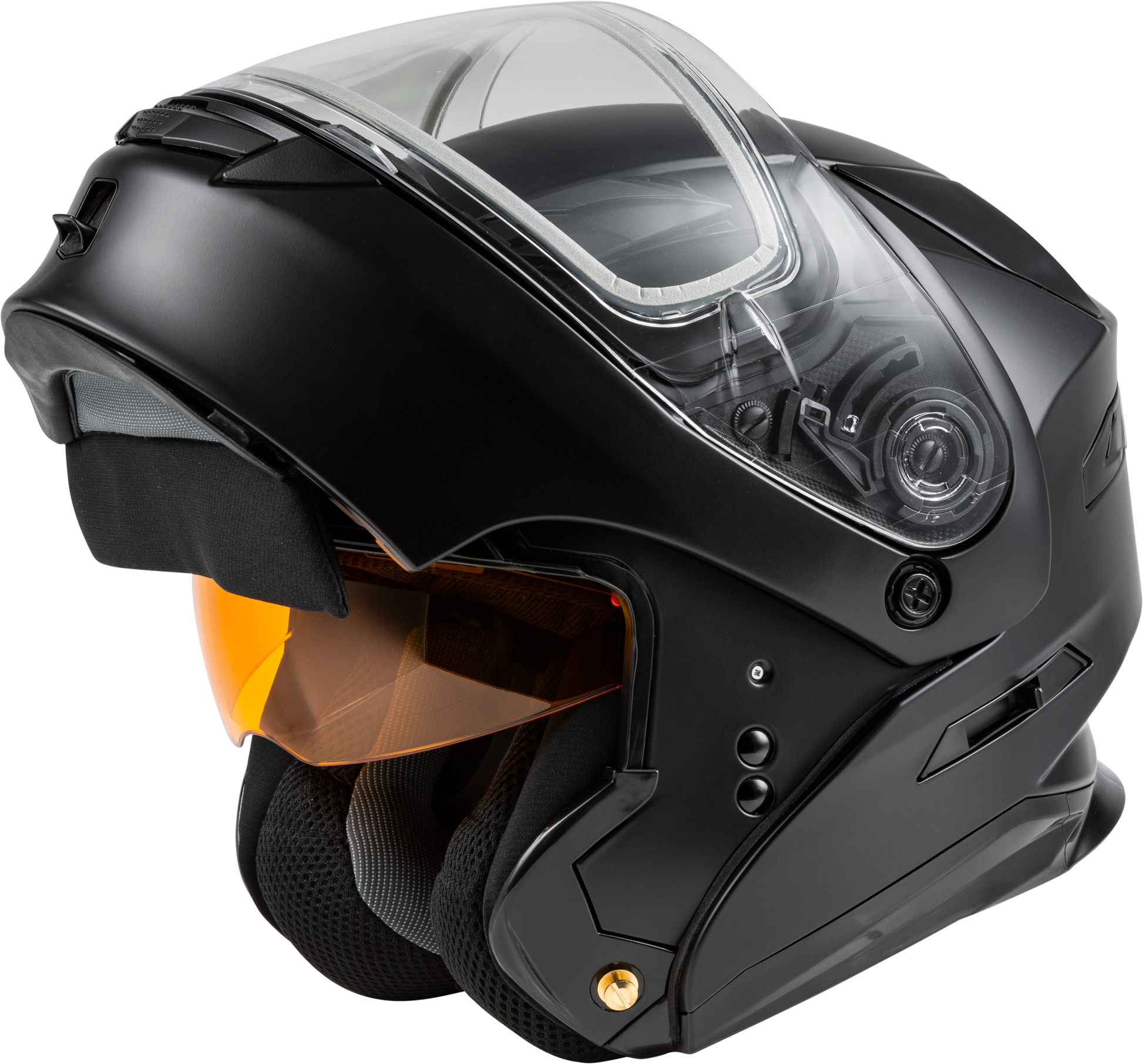 Md 01s Modular Snow Helmet Matte Black Md