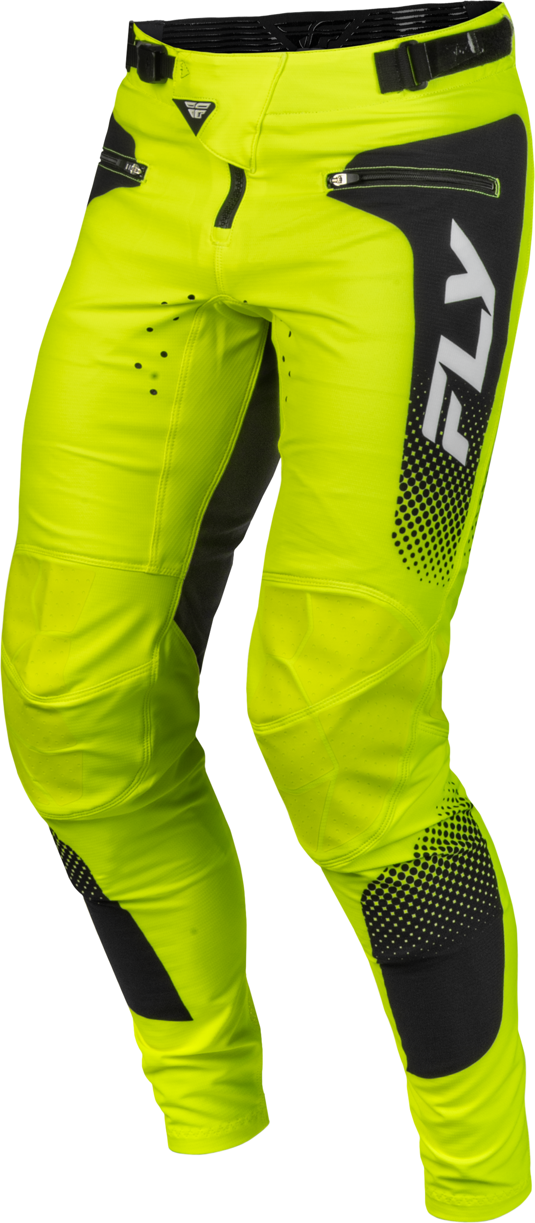 Yth Rayce Sonar Bicycle Pants Hi Vis/Black/White Sz 24