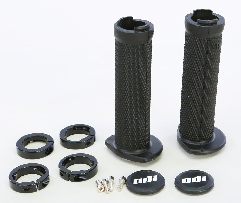 Atv Ruffian Lockon Grip 130mm Black/Black