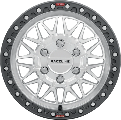 Raceline Omega 17x7 6/5.5 (+60mm) Machined/Gunmetal